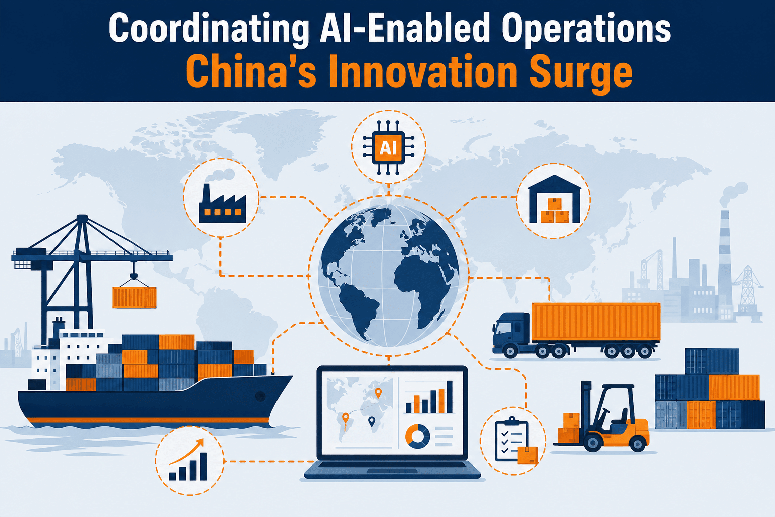 Koordination KI-gestützter Betriebsabläufe – Chinas Innovationsschub