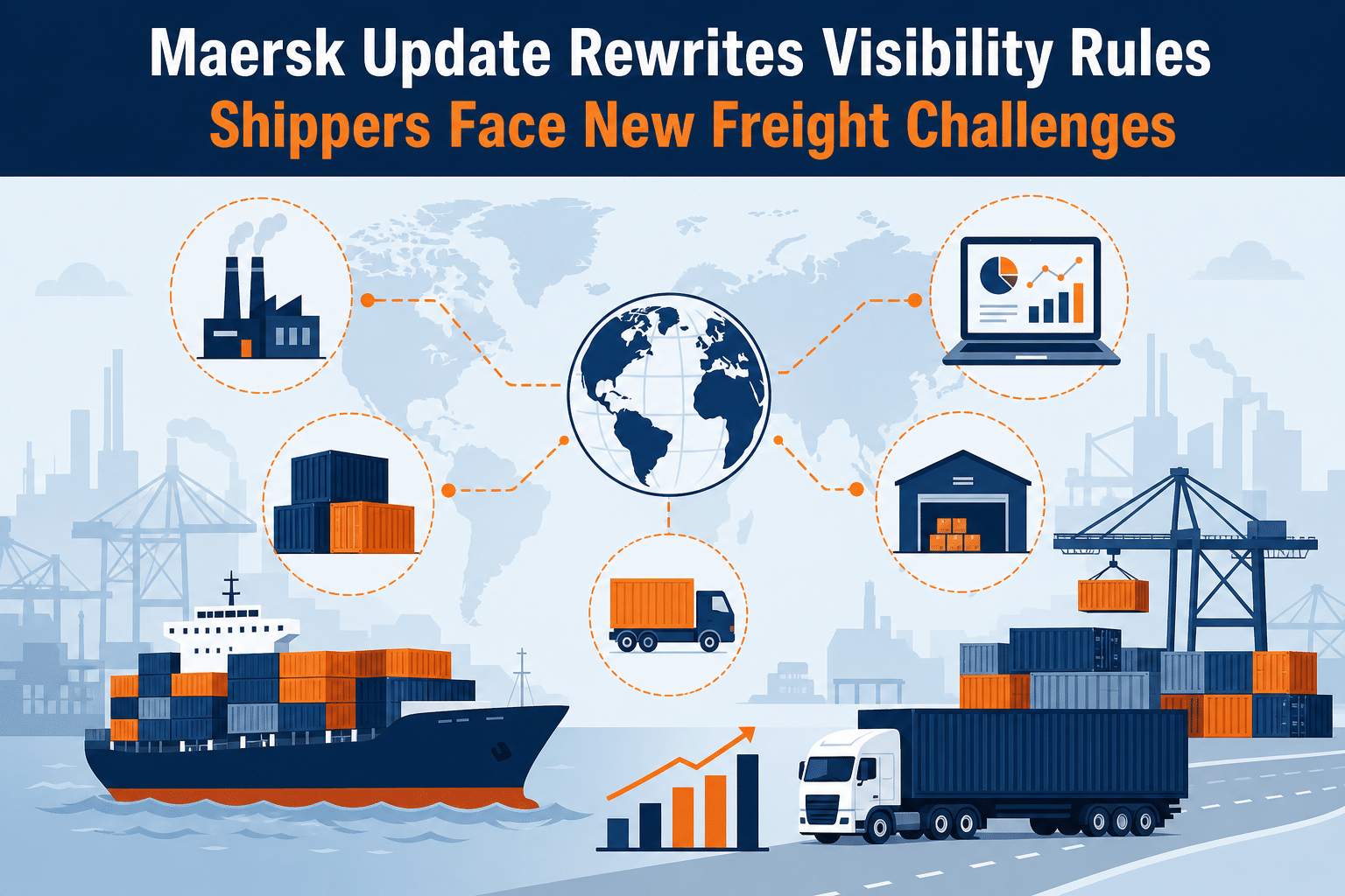 Maersk Update Rewrites Visibility Rules Shippers Face New Freight Challenges